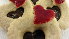 Biscuits sablés cannelle et Nutella