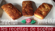 Cake moelleux banane et pépites de chocolat