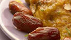 Tajine de poulet au miel et aux fruits secs