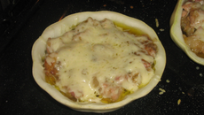 Pâtissons à la viande