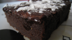 Brownie allégé (sans matière grasse)