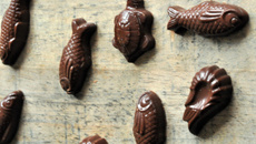 Fritures au chocolat au lait