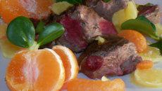 Filet mignon aux clémentines