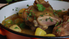Cocotte de jarret de veau sucré-salé