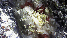 Filets de panga en papillote et à la crème