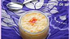 Riz au lait à la confiture de lait