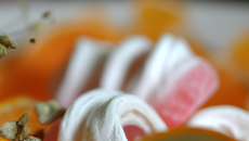 Guimauves d'hiver orange, fleur d'oranger !