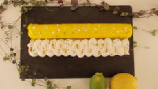 Tarte au citron confit meringuée