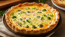 Quiche Brocolis Jambon