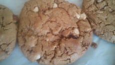 Cookies à la châtaigne et aux pépites de chocolat blanc