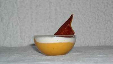 Crème de patate douce et séchouan