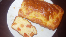 Cake au lardons et tomates cerises