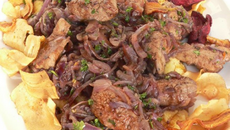 Foie de veau à la vénitienne