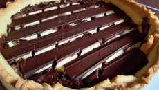 Tarte aux 3 chocolats
