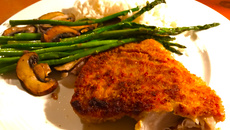 Filets de poisson panés au curry