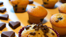 Mini muffins au carambar et cœur chocolat