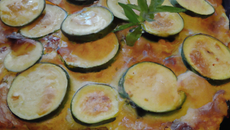 Gratin de courgettes à partager