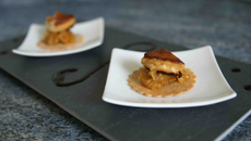 Croustillant d'endives au foie gras