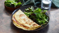 Wraps omelette