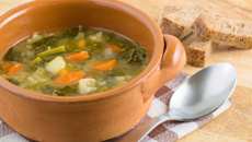 Soupe de chou façon campagnarde