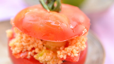 Tomates farcies au taboulé