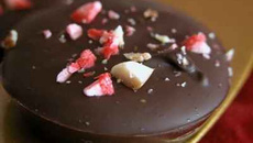 Palets noirs cœurs fondants