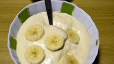 Bananes à la crème de coco