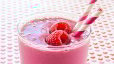 Smoothie aux framboises