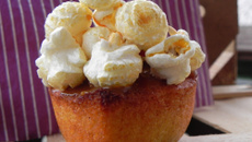Cupcake pop-corn
