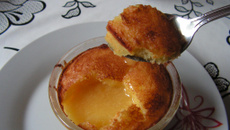 Moelleux au chocolat blanc économique