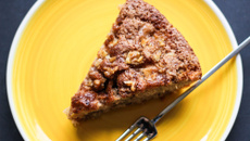 Gâteau moelleux aux noix