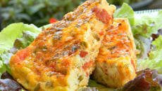 Tortilla à la grecque (omelette)