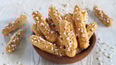 Fingers au sucre perlé et amandes