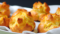 Gougères apéritives au comté