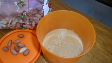 Beurre de cacahuète au sirop d'agave