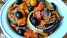 Ratatouille aux olives noires