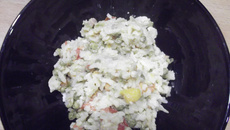 Risotto jambon, petits pois-carottes