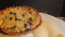 Tarte poire nutella et son crumble