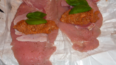 Roulade de veau à ma façon.