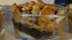 Crumble banane chocolat et petits-beurre