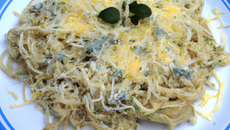 Spaghettis au roquefort