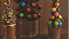 Sapins de Noël aux Smarties