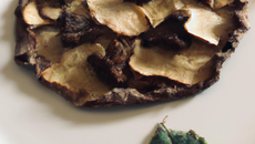Galette de pommes de terre aux morilles
