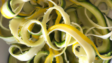 Tagliatelles de courgettes fraîcheur