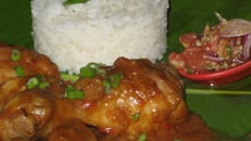 Poulet au beurre de cacahuète