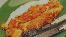 Omelette au fromage de brebis