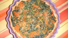 Tarte d'automne courge épinards à la Ricotta