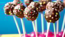 Cake pops façon fondant au chocolat