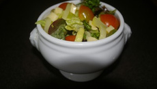 Salade courgette fromage