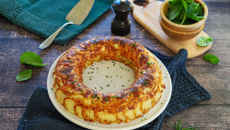 Couronne de pommes de terre au fromage